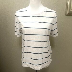 Navy pin striped tee